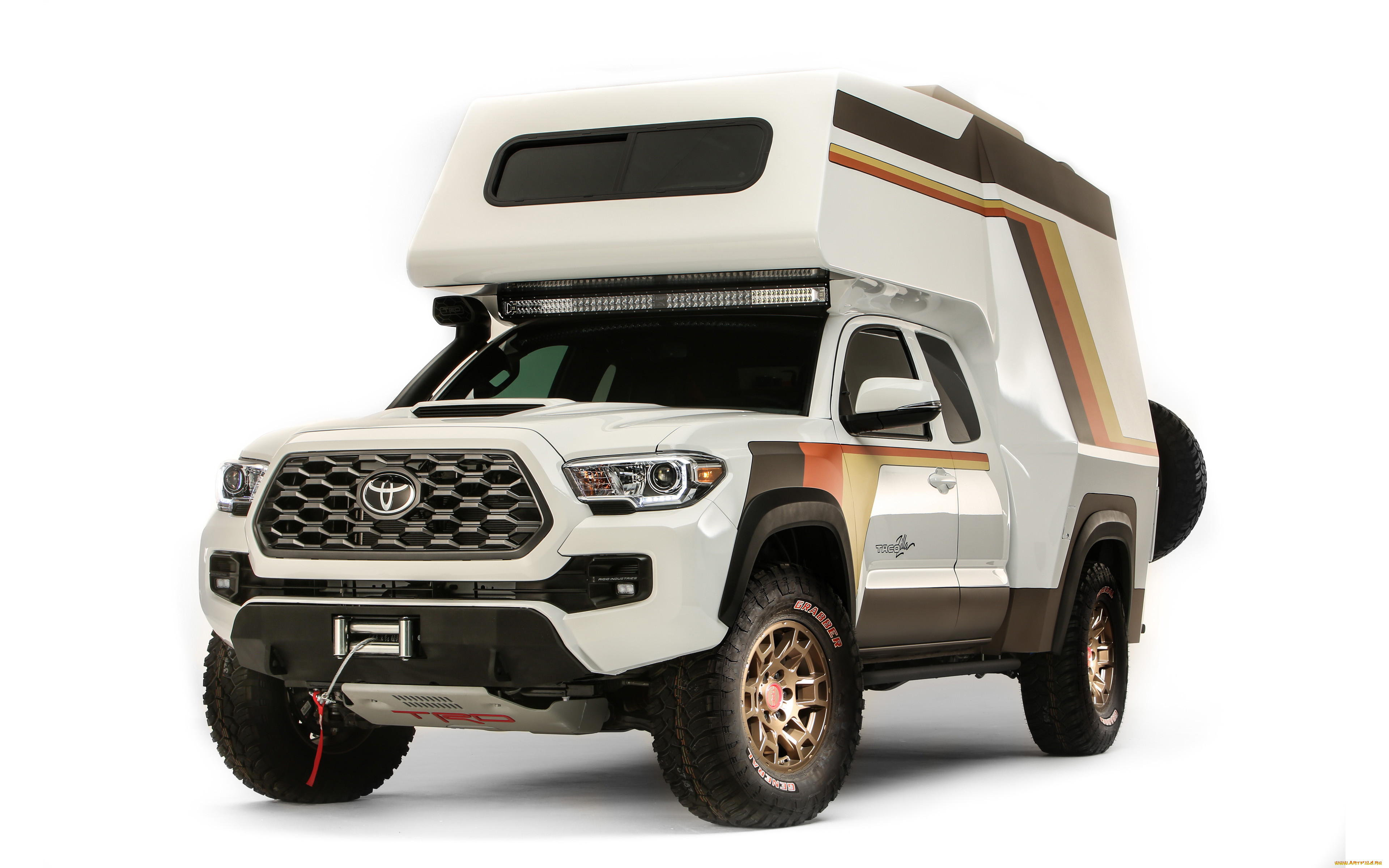 , toyota, , , , 2021, tacozilla, tacoma, camper, concept, 4k, , , , , , , , , , 